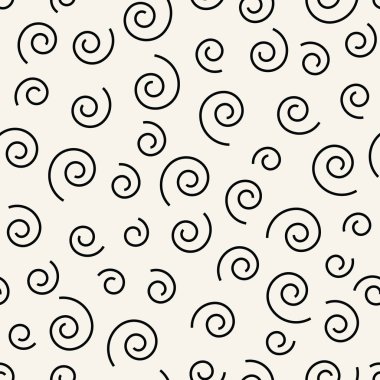 Memphis tarzı sarmal seamless modeli