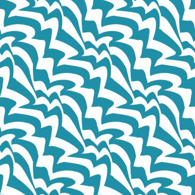 Geometrik dekoratif sanat seamless modeli