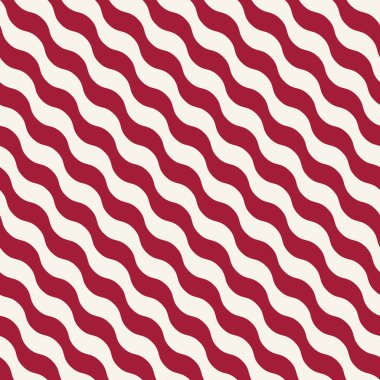 soyut dalgalı çizgiler seamless modeli