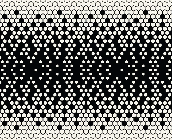 Altıgen yarı ton geometrik vektör bilmece