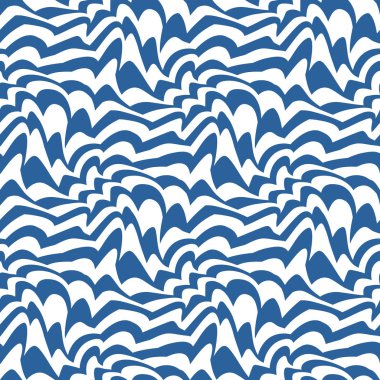 Geometrik dekoratif sanat seamless modeli