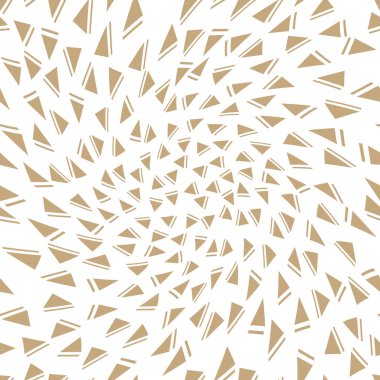 Memphis tarzı üçgen seamless modeli