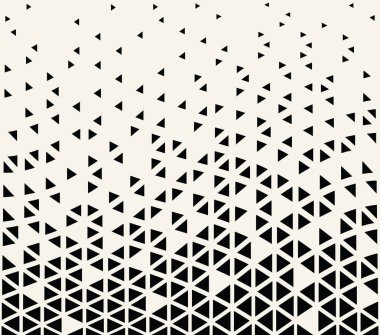 kesintisiz geometrik üçgen desen vektör arka plan
