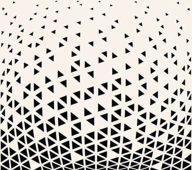 kesintisiz geometrik üçgen desen vektör arka plan
