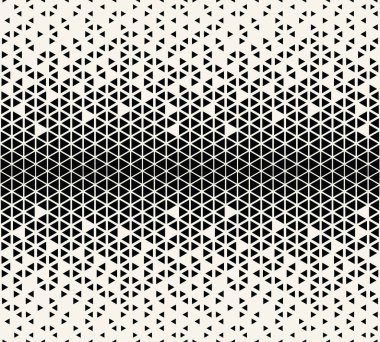 kesintisiz geometrik üçgen desen vektör arka plan