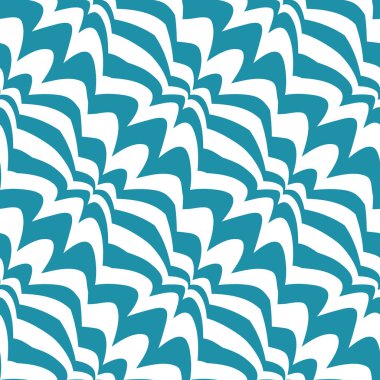 Geometrik dekoratif sanat seamless modeli