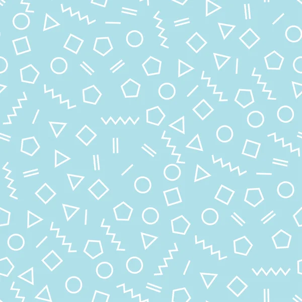 Memphis tarzı geometrik seamless modeli