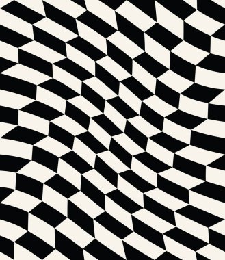 Soyut kesintisiz geometrik dekoratif vektör desen