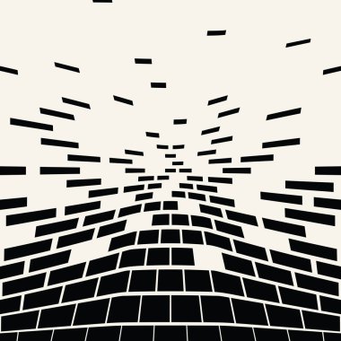 kesintisiz geometrik duvar desen vektör arka plan