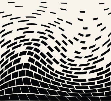 kesintisiz geometrik duvar desen vektör arka plan