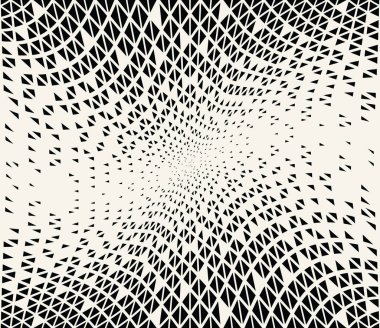 kesintisiz geometrik üçgen desen vektör arka plan