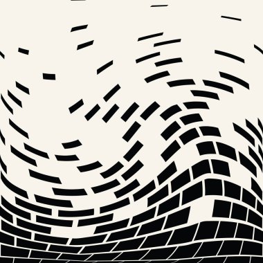 kesintisiz geometrik duvar desen vektör arka plan