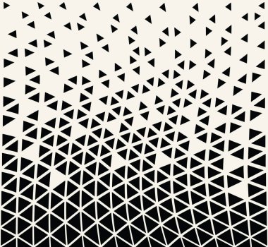 kesintisiz geometrik üçgen desen vektör arka plan
