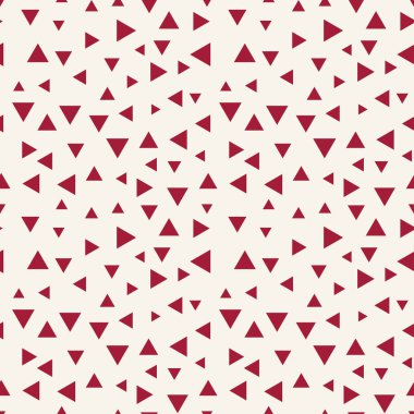 Memphis tarzı üçgen seamless modeli