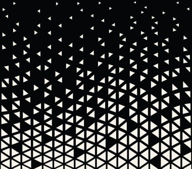kesintisiz geometrik üçgen desen vektör arka plan