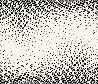 kesintisiz geometrik üçgen desen vektör arka plan