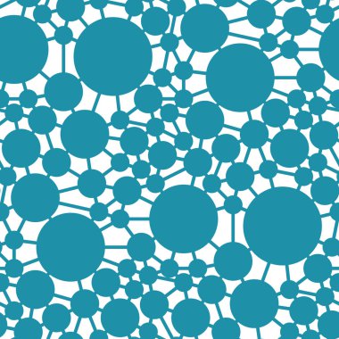 Soyut kesintisiz geometrik dekoratif vektör daire desen