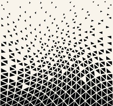 kesintisiz geometrik üçgen desen vektör arka plan