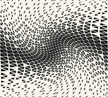 kesintisiz geometrik üçgen desen vektör arka plan