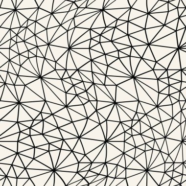 Soyut kesintisiz geometrik dekoratif vektör ızgara desen