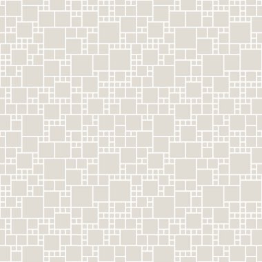 Soyut kesintisiz geometrik dekoratif vektör kare desen