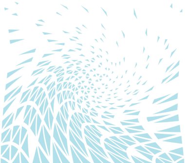 kesintisiz geometrik üçgen desen vektör arka plan