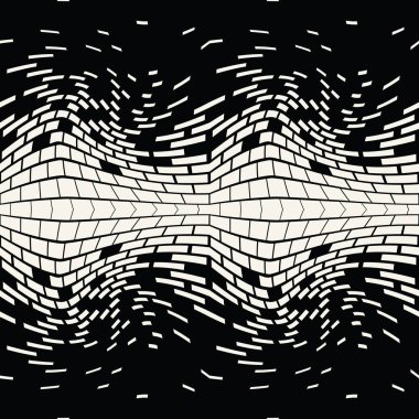kesintisiz geometrik dikdörtgen desen vektör arka plan