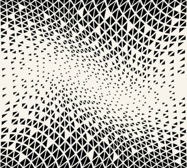 kesintisiz geometrik üçgen desen vektör arka plan