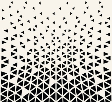 kesintisiz geometrik üçgen desen vektör arka plan