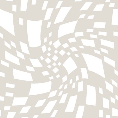 Soyut kesintisiz geometrik dekoratif vektör kare desen