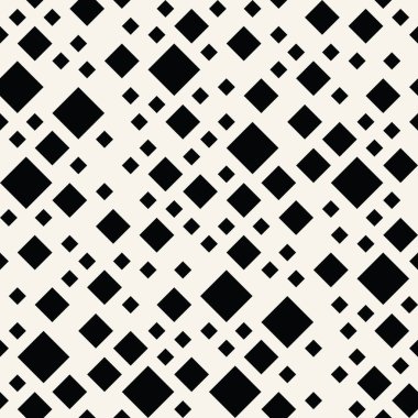 Soyut kesintisiz geometrik dekoratif vektör kare desen