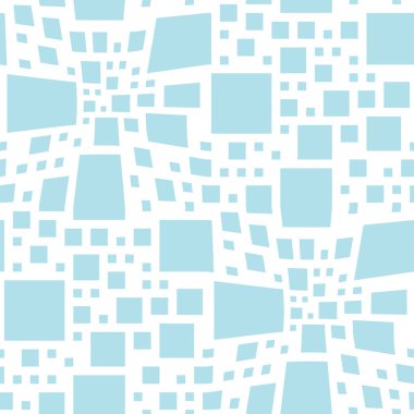 Soyut kesintisiz geometrik dekoratif vektör kare desen