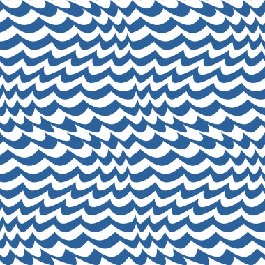 Geometrik dekoratif sanat seamless modeli