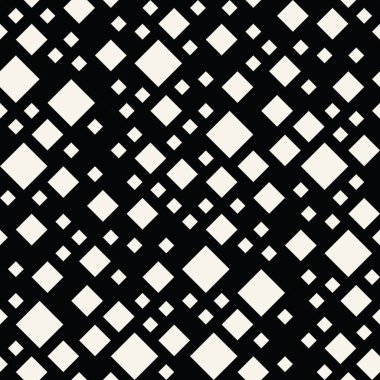 Soyut kesintisiz geometrik dekoratif vektör kare desen