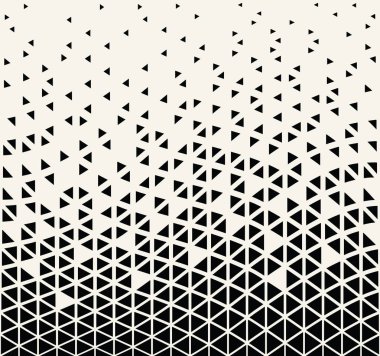 kesintisiz geometrik üçgen desen vektör arka plan