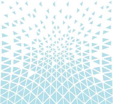 kesintisiz geometrik üçgen desen vektör arka plan