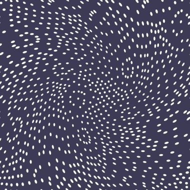 Soyut kesintisiz geometrik dekoratif vektör dotpattern