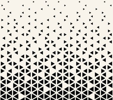 abstract seamless geometric triangle pattern vector background clipart