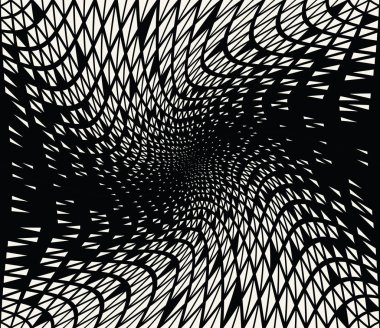 kesintisiz geometrik üçgen desen vektör arka plan