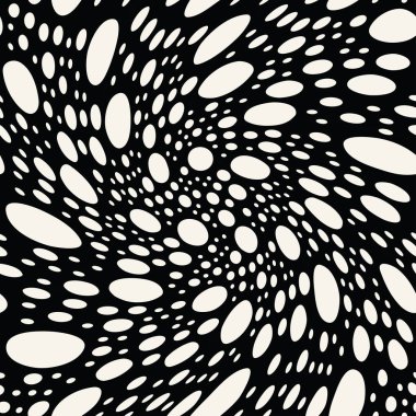 Soyut kesintisiz geometrik dekoratif vektör daire desen