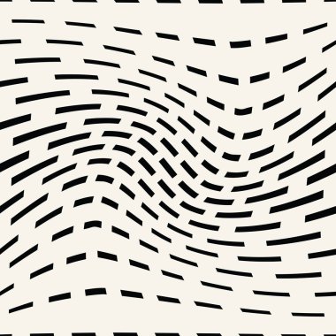 kesintisiz geometrik kesik çizgiler desen vektör arka plan