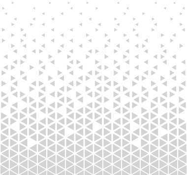 kesintisiz geometrik üçgen desen vektör arka plan