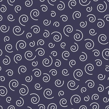 Memphis tarzı sarmal seamless modeli