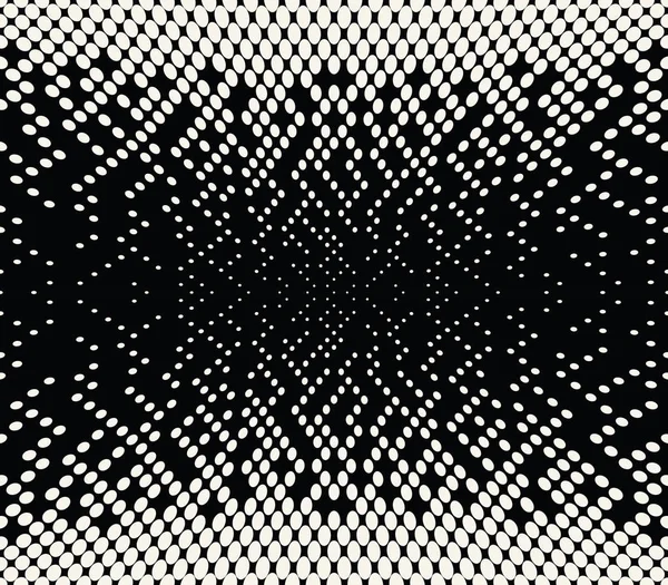 幾何学的なハーフトーン パターン背景 — ストックベクタ