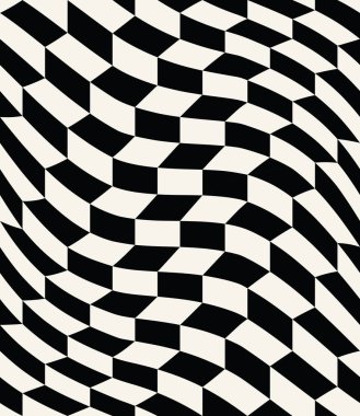 Soyut kesintisiz geometrik dekoratif vektör desen