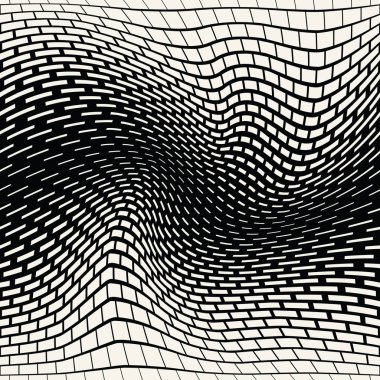 kesintisiz geometrik dikdörtgen desen vektör arka plan