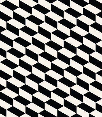 Soyut kesintisiz geometrik dekoratif vektör desen