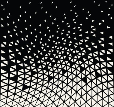 kesintisiz geometrik üçgen desen vektör arka plan
