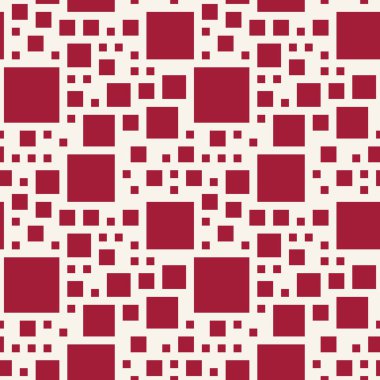 Soyut kesintisiz geometrik dekoratif vektör kare desen