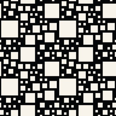 Soyut kesintisiz geometrik dekoratif vektör kare desen